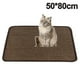 thumbnail image 1 of Alfombrilla para rascar gatos, almohadilla para rascar de sisal natural, alfombra antideslizante para rascar gatos, alfombra para dormir para garras de gato y protección de muebles, estilo 2, 1 of 5