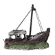 thumbnail image 2 of Barco pirata artificial, adornos para acuario, barco de resina, pecera, decoración de paisajismo, 2 of 5