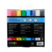 POSCA 8-Color Paint Marker Set, PC-5M Medium