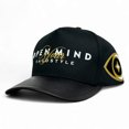 thumbnail image 3 of VAGO OPEN YOUR MIND Gorra Visera Curva Negra Imitación Piel, 3 of 4