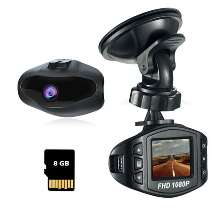 Acumen Dash Cam for Cars with Wide Angle Video Recorder Vehicle Dashboard Camera Exmor Sensor WDR Loop Recording Memory Card