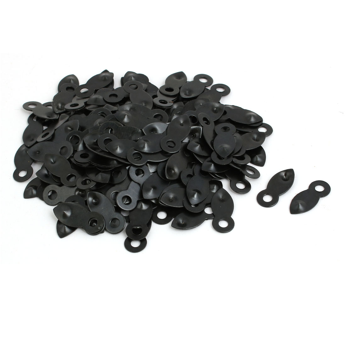 200pcs 18.5mmx8mmx0.6mm Picture Frame Turn Button Photo Turnbutton