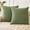 Beige, variant on Lanola Pack of 2 Couch Throw Pillow Covers 18x18 Inch Spring Soft Sage Green Chenille Pillow Covers for Sofa Living Room Solid Dyed Pillow Cases
