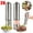 Silver, variant on Winholder Automatic Electric Salt Pepper Grinder LED, Adjustable Coarseness, Stainless Steel, Sliver
