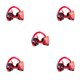 thumbnail image 1 of Methold Collares para perros Corbatas de lazo Correa ajustable para el cuello Collar de moda Decoraciones para el cuidado de mascotas para la fiesta del floral 5piezas Methold CBP256282, 1 of 1