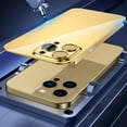 thumbnail image 6 of Dteck Metal Case for iPhone 13 Pro Max, Military-Grade Drop Protection Anti-Fingerprint Anti-Scratch Glossy Stainless Steel Metal Case for Apple iPhone 13 Pro Max, Silver, 6 of 6