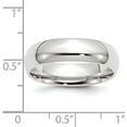 thumbnail image 3 of 14k White Gold 6.2mm Standard Weight Comfort Fit Wedding Band Size 12.5 - Ring Size 12.5, 3 of 6