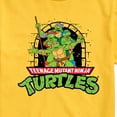 thumbnail image 3 of Teenage Mutant Ninja Turtles - TMNT Logo Character Group - Men's Short Sleeve Graphic T-Shirt, 3 of 5