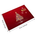 thumbnail image 4 of BJUTIR Snow Decor Kitchen Rug Let It Snow Christmas Winter Holiday Party Floor Mat Home Kitchen Christmas Decoration 15.7X23.6 Holiday Decor, 4 of 9