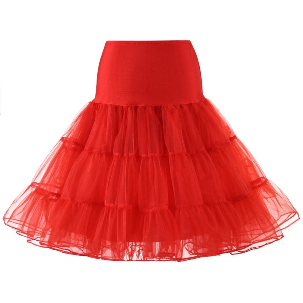 Mariée Tutu Tulle Femme EASTIN Jupon Rétro Femme Couleur Unie