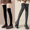 thumbnail image 2 of Women's Thigh High Stockings, Over The Knee Thermal Warm Long Socks, 2 of 8