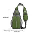 thumbnail image 3 of Ycandiee Sling Bag, Sling Backpack, Crossbody Chest Bag, Daypack for Hiking Travel, Women Men Gifts, 3 of 4