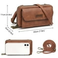 thumbnail image 7 of SENDEFN Small Crossbody Phone Purses for Women Vegan Leather Crossbody Bags Shoulder Handbags, 7 of 7