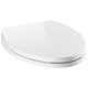 thumbnail image 1 of Asiento de inodoro Delta Faucet Morgan alargado de cierre lento blanco, 1 of 8