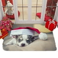 thumbnail image 4 of KYAIGUO Christmas Doormat, Cute Dog Animal Doormat Anti-Slip Carpet Floor Mat Decoration Suitable for Home Bathroom Kitchen Indoor 16x24inch, 4 of 5