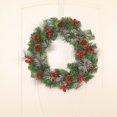 thumbnail image 4 of Toystoory Guirnalda de Navidad Piña artificial Bayas rojas Colgando Puerta delantera Ventana Decoraciones Merry Garland Decoración para el hogar para Kits de decoración para fiestas 45CM Toystoory HA069501-02, 4 of 6