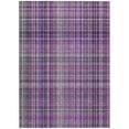 thumbnail image 2 of Addison Rugs Chantille Indoor/Outdoor Transitional Plaid Purple Washable Rectangle Rug, 8' x 10', 2 of 6