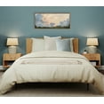 thumbnail image 5 of Kate and Laurel Sylvie Clouds Framed Canvas Wall Art by Mary Sparrow, 18x40 Gold, Modern Nature Skyline Art for Wall, 5 of 6