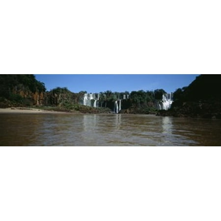 - Waterfall in a forest Iguacu Falls Iguacu National Park Argentina Poster Print