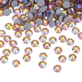 thumbnail image 2 of Jollin Hot Fix Crystal Flatback Rhinestones Cristal Diamantes Gemas 0.283 in (34ss 288 piezas Topacio AB), 2 of 5