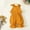 Orange, variant on uublik Rompers for Girls Summer Double Shoulder Strap Sleeveless Jumpsuit Wine, Size 3M-3T