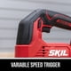 thumbnail image 3 of Sierra caladora SKIL PWR CORE sin escobillas de 20 V con batería y cargador de 2.0 Ah, 3 of 7