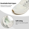 thumbnail image 4 of Ablanczoom Womens Sneakers: Comfortable Breathable Mesh Sneakers Women Running Shoes Anti-Slip Walking Tennis shoes, 4 of 7