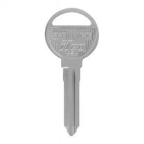 Hillman 5964002 Automotive Universal Key Blank for Double Sided for Ford - Case of 10, Black & Silver