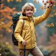 thumbnail image 5 of Chaquetas y abrigos casuales con capucha de manga larga para niños, chaqueta con capucha de color sólido, cremallera, gruesa, de longitud media, con bolsillo, chaqueta cálida informal para adultos, bl, 5 of 7