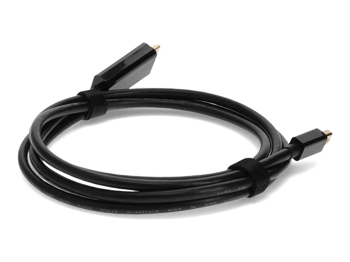 Startech 6 ft Mini DisplayPort to HDMI Cable - M/M - HDMI Male Digital Audio/Video - DisplayPort Male Digital Audio/Video - 6ft - Black