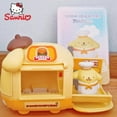 thumbnail image 3 of Anime Sanrio Gourmet Mobile Food Truck Blind Box Car Toy Figure Ornaments Kulomi Pudding Dog Melody Hello Kitty Model Toy Gift, 3 of 10