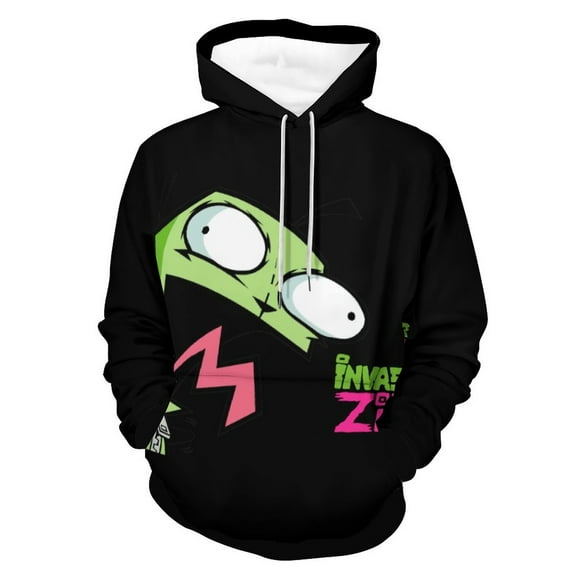 Invader Zim Hoodie Unisex 3d Novelty Hoodies Graphic Hoodies Pullover Sweatshirts For Men Women Teen S