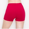 thumbnail image 4 of ALWAYS Women's 1" Waistband Yoga Lounge Shorts Deep Red S, 4 of 7
