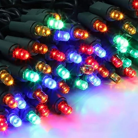 100-Count Multi-Color LED String Lights - 21.6FT Mini Lights for Indoor Home, Holiday, Party, Wedding & Celebration Decor