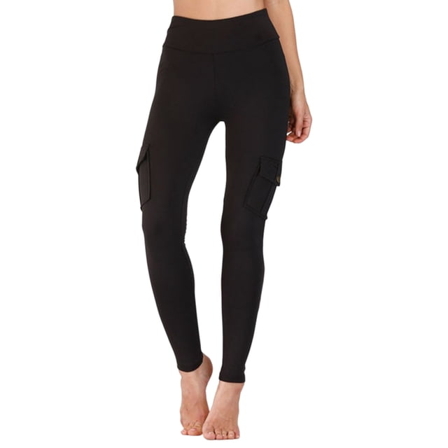 Qarigey Pantalones cortos de Yoga ajustados de cintura alta, pantalones de Fitness, mallas deportivas de entrenamiento a la cadera, ropa de Prendas para la parte inferior del cuerpo Negro METRO