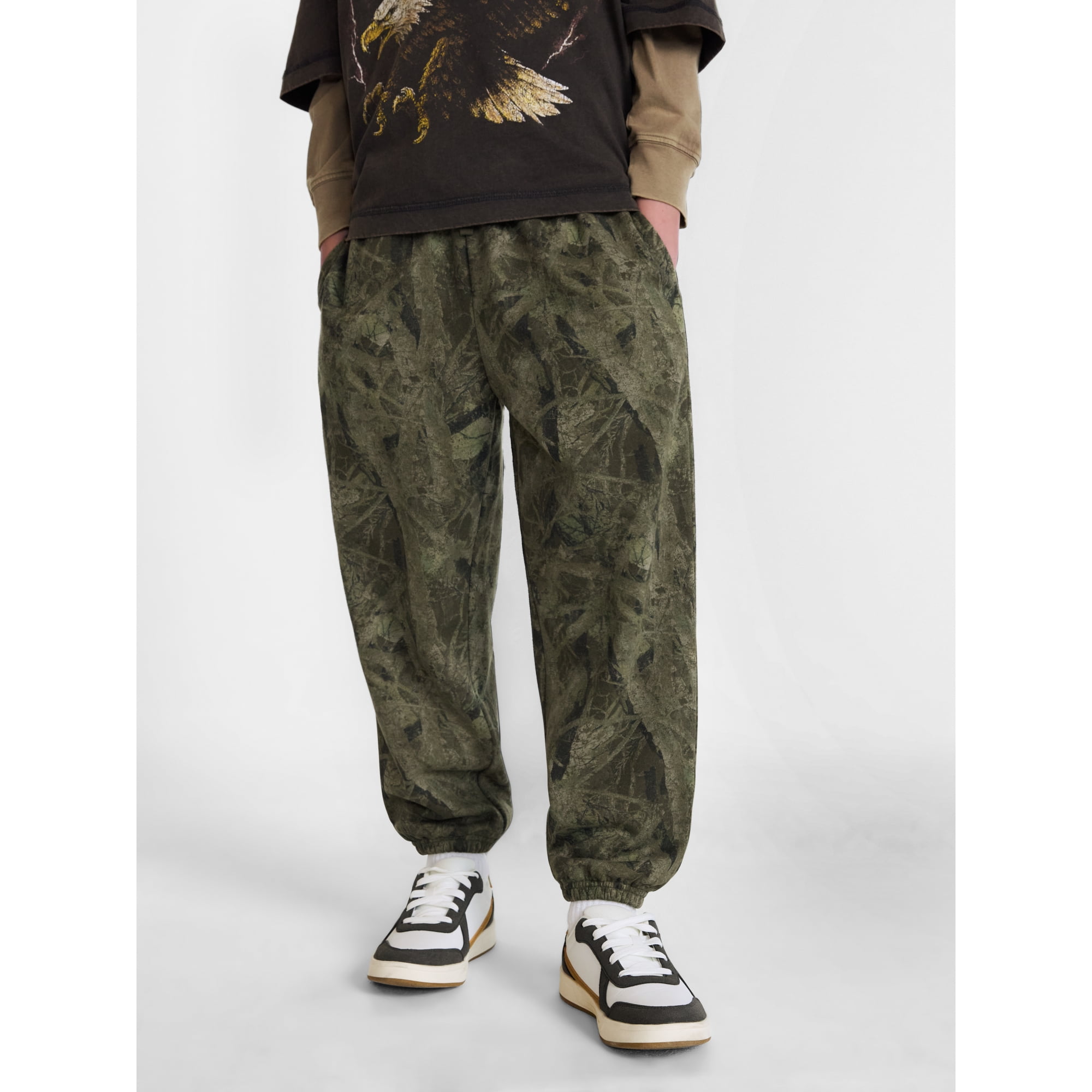 Weekend Academy Boys Fleece Jogger Pants, Sizes 4-18