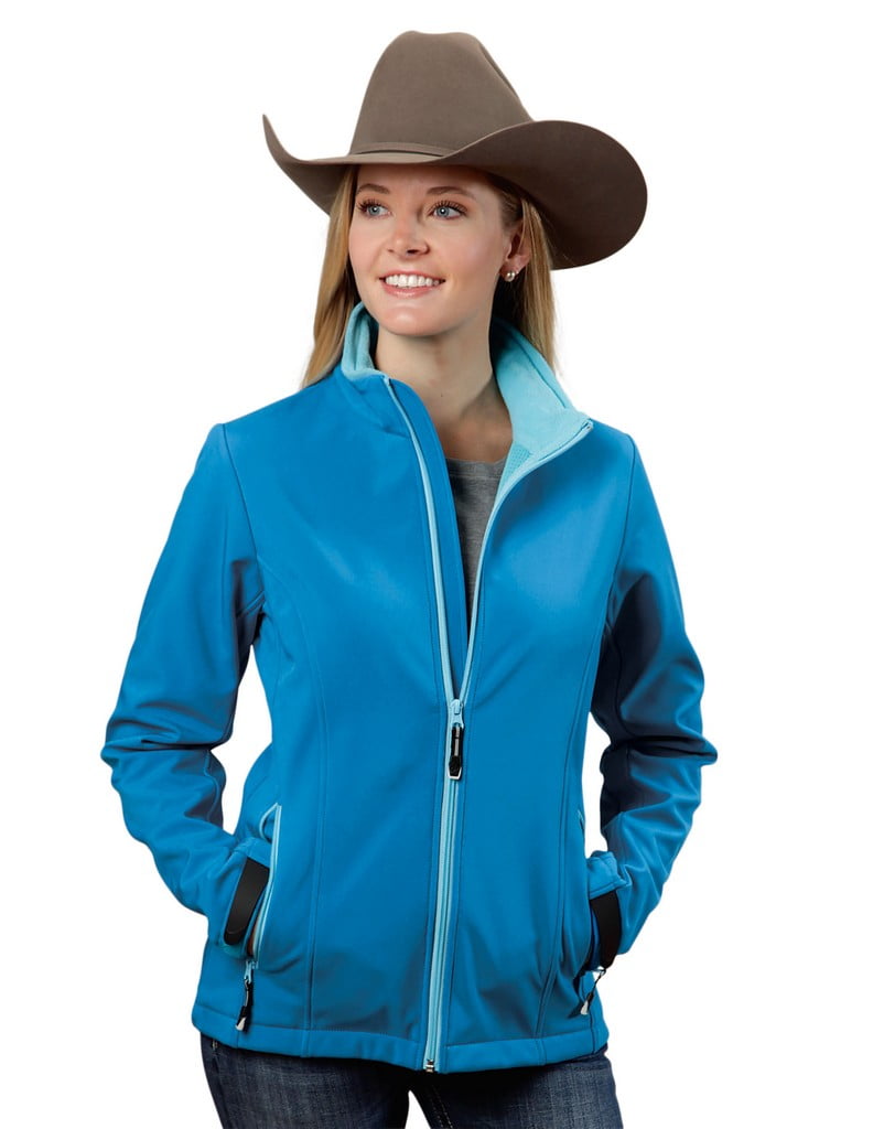 Roper Jacket Womens Soft Shell Zipper Long Sleeve 03-098-0780-0652 BU ...