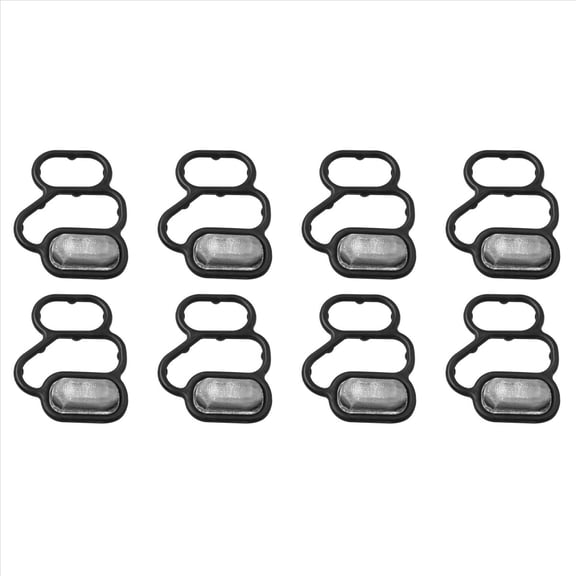 8X Car Engine VTEC Solenoid Gasket Variable Timing Solenoid Valve Filter Gasket 15825-RB0-003 for -Z Fit City