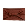 thumbnail image 1 of MesaSe Lady Headband Solid Color Wide High Elasticity Sweat Absorption Head Wrap for Sports, 1 of 11