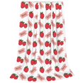 thumbnail image 2 of Balery Strawberry Manta de Felpa Suave y Acogedora – Cobija de Franela Aterciopelada para Cama, Lavable y Cálida para Sofá, Mascotas, Transpirable-40"x30", 2 of 7