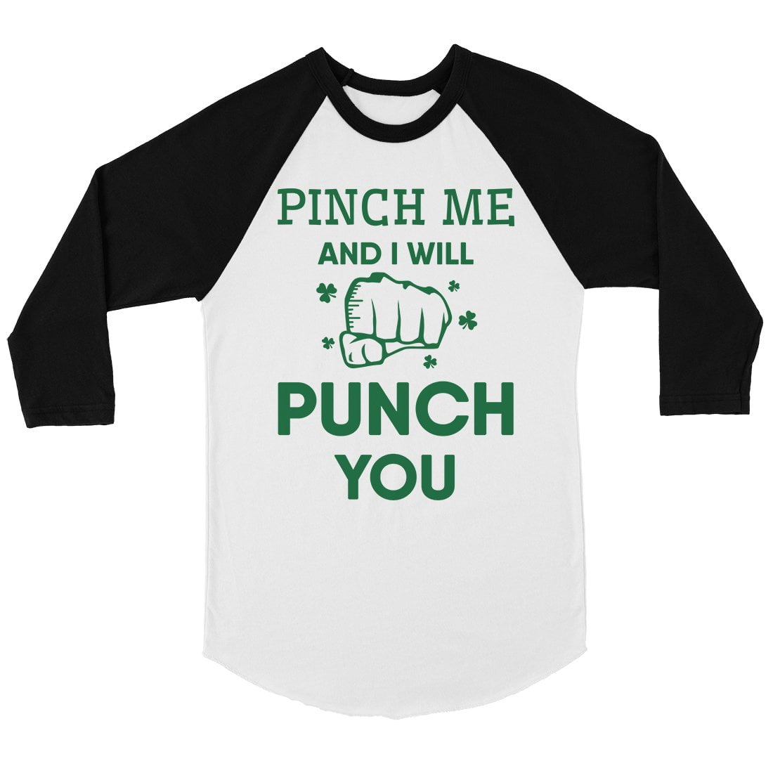 Funny St Patrick/'s Day Shirt Baseball Graphic Tee I Pinch Back Toddler Raglan
