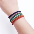 thumbnail image 3 of Xinyolin Unisex Bracelet Solid Color Handmade Rope Braided, Lucky Bangle Jewelry for Party, 3 of 8
