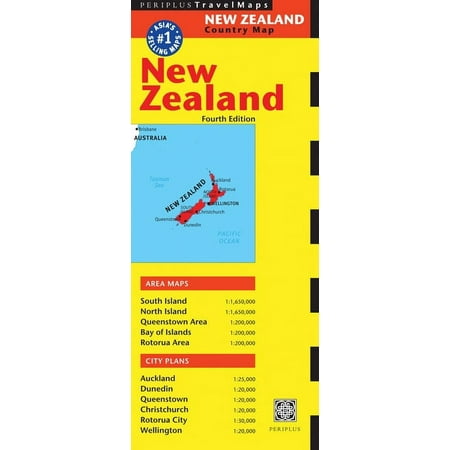 Australia Regional Maps: New Zealand Travel Map Fourth Edition (Other)