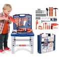 thumbnail image 7 of Kids Tool Bench Set Toy with Electric Drill and Realistic Tool, Pretend Play Construction Workbench Toys for Toddlers, Build a Kids Tool Workshop Set for Boys and Girls, 7 of 7