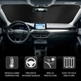SZYUCHEN Car Windshield Sun Shade Sunshade for Jeep Cherokee 2025 2024