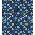thumbnail image 3 of Space Duvet Cover Set, Hand Drawn Constellation Kites Flying Elements, Decorative 3 Piece Bedding Set with 2 Pillow Shams, Calking Size, Night Blue Sky Blue, by Ambesonne, 3 of 3
