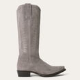 thumbnail image 2 of Women's Stetson Emme Suede Boots Handcrafted Gray, 2 of 6
