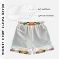 thumbnail image 6 of Colorful Graffiti Blocks Boys Swim Trunks Boardshorts Swimsuit Quick Dry Board Shorts Bathing Suit 2-12T, 6 of 8