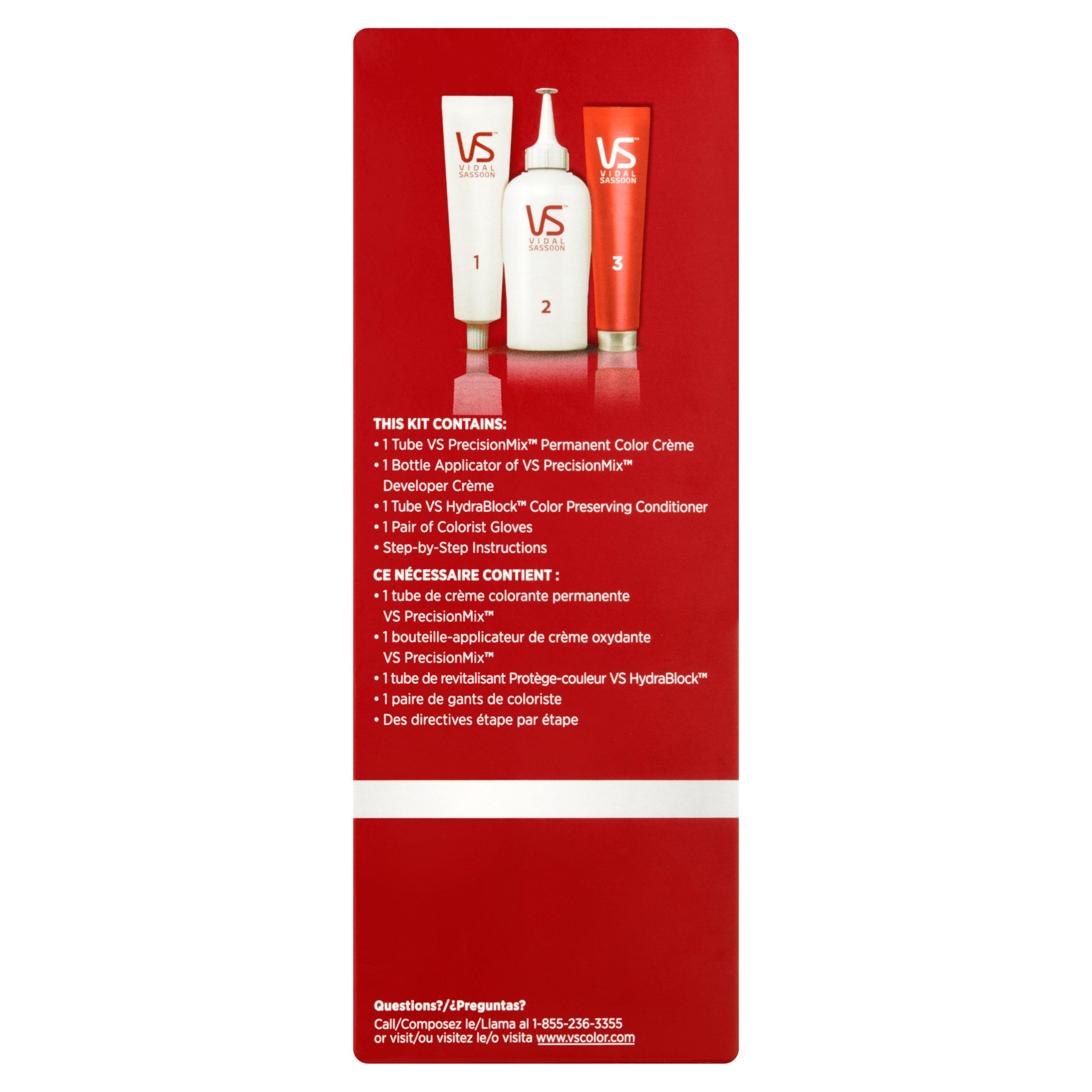 Vidal Sassoon, Hair Color, 3VR Deep Velvet Violet, Ultra Vibrant