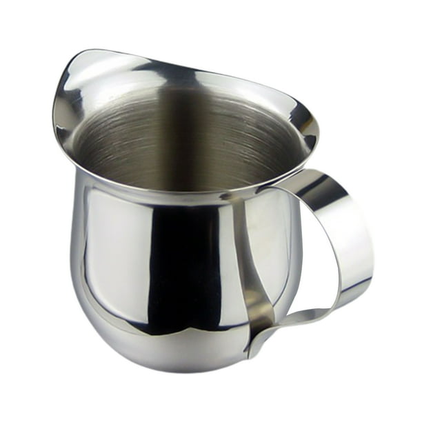 SPRING PARK Milk Frothing Pitcher, Stainless Steel Creamer Frothing